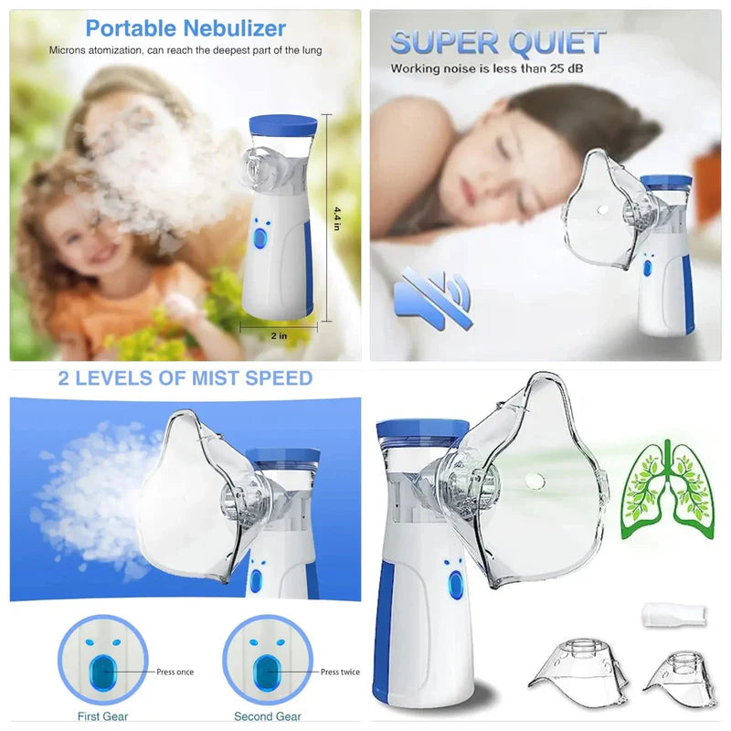 Mesh Nebulizer Portable (Cell Operated)